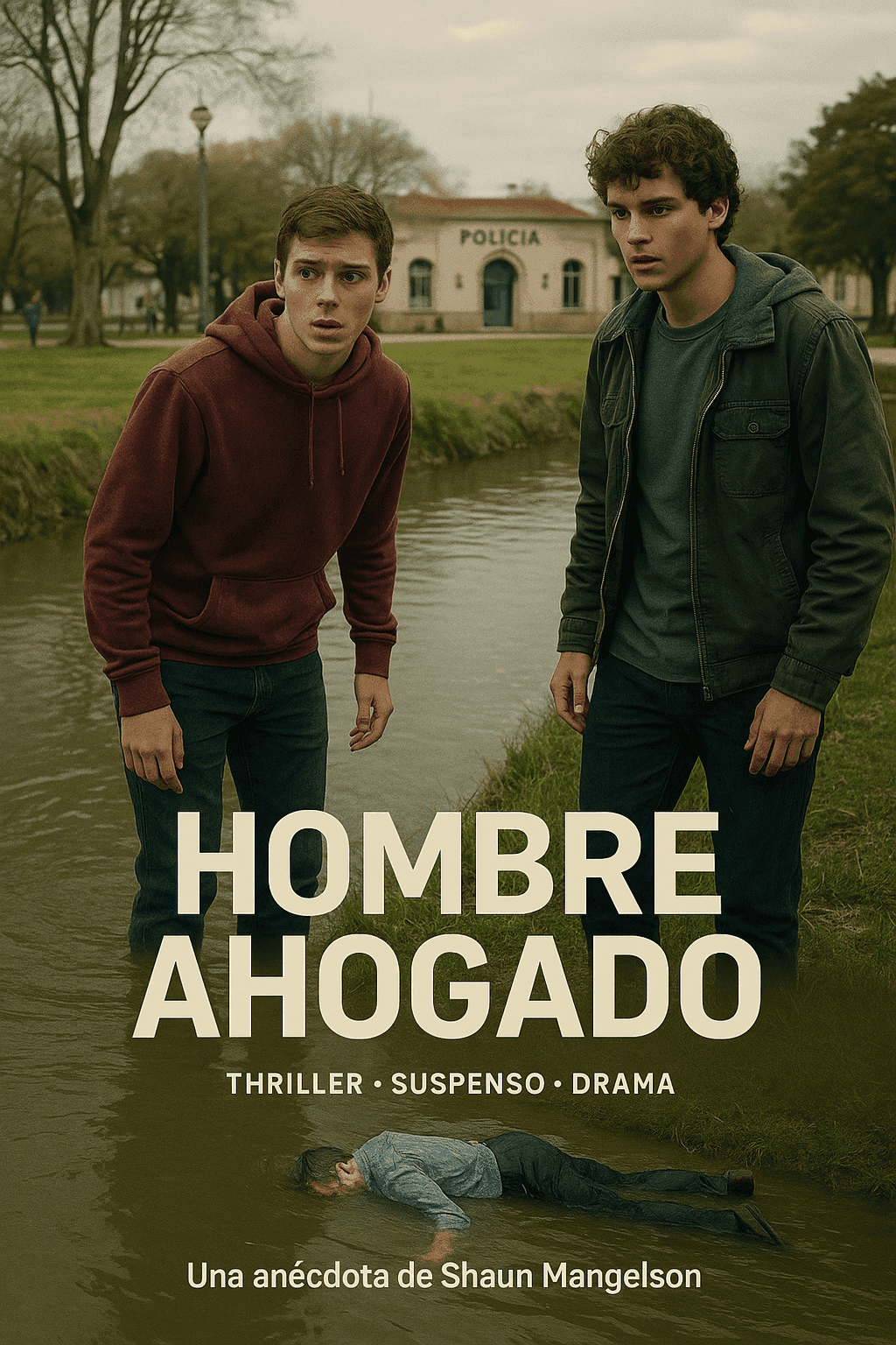 Afiche de Hombre ahogado