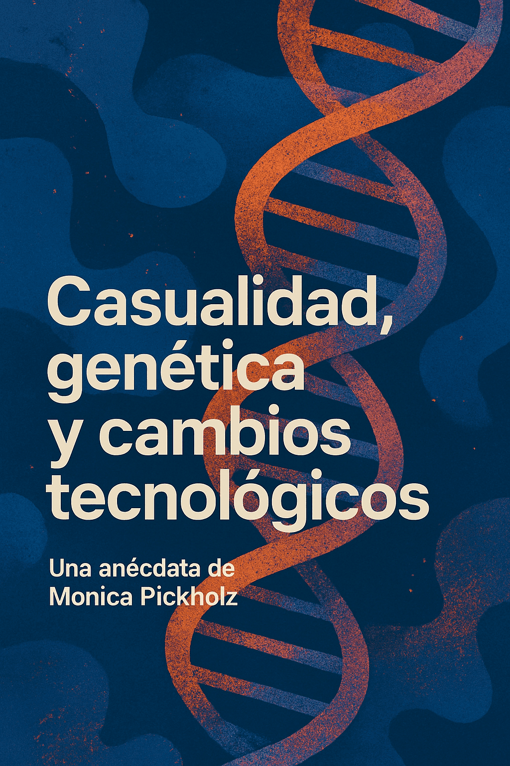 Afiche de Casualidad, genética y cambios tecnológicos