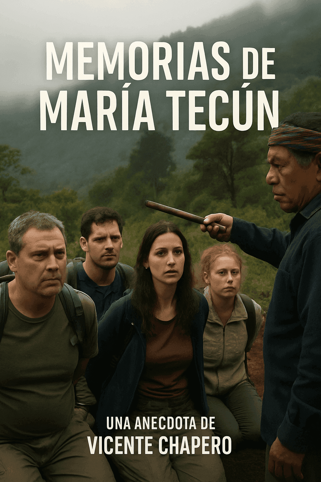 Afiche de Memorias de María Tecún