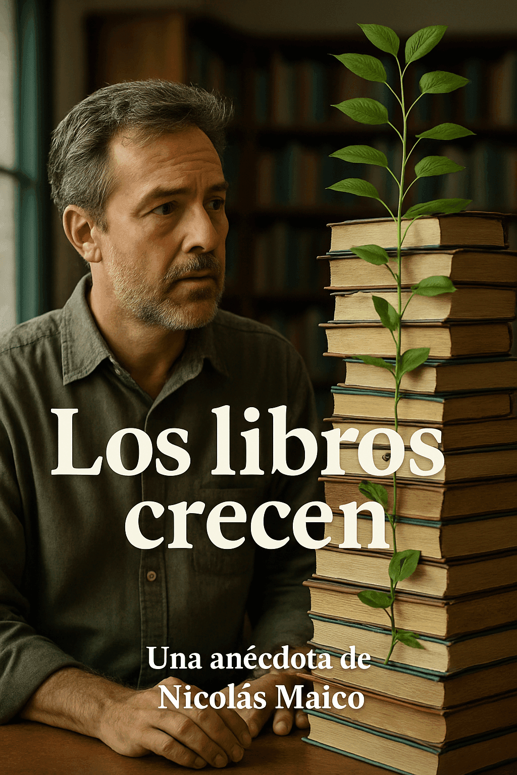 Afiche de Los libros crecen