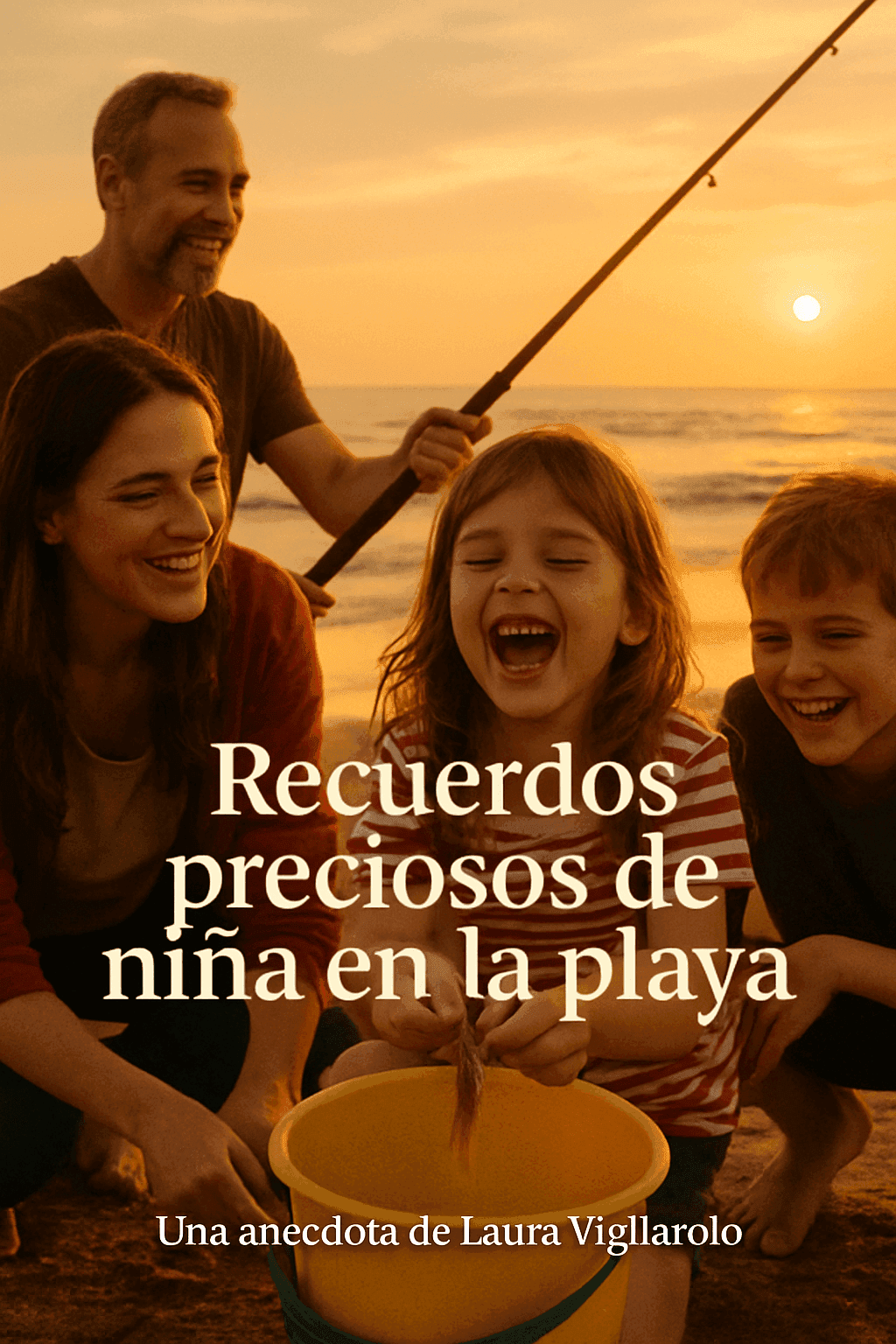 Afiche de Recuerdos preciosos de niña en la playa