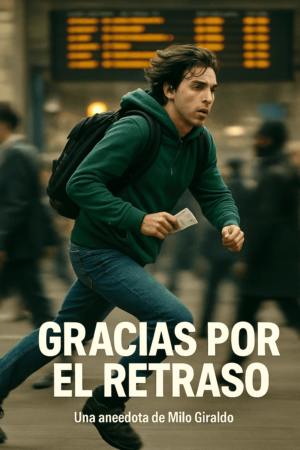 Afiche de Gracias por el retraso