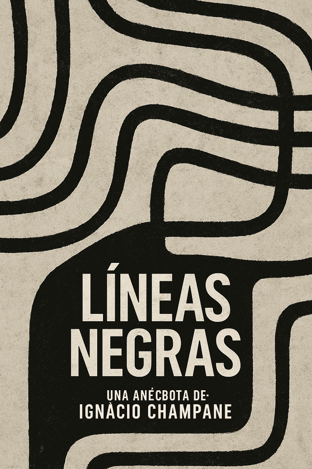Afiche de Líneas negras
