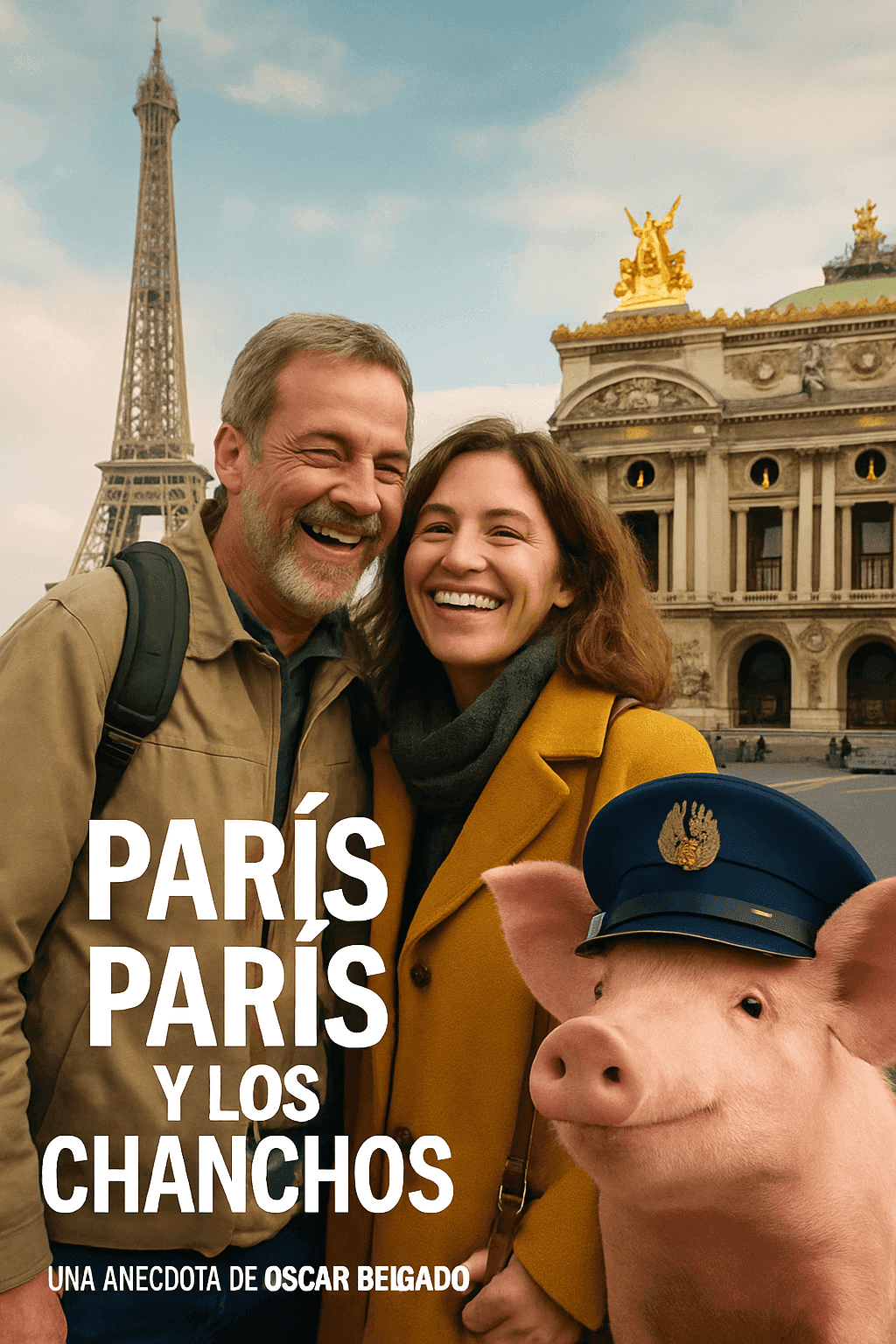Afiche de Paris, paris y los chanchos