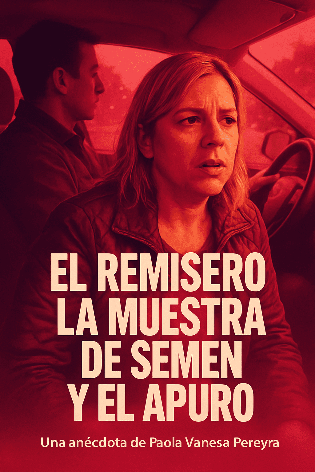 Afiche de El remisero, la muestra de semen y el apuro