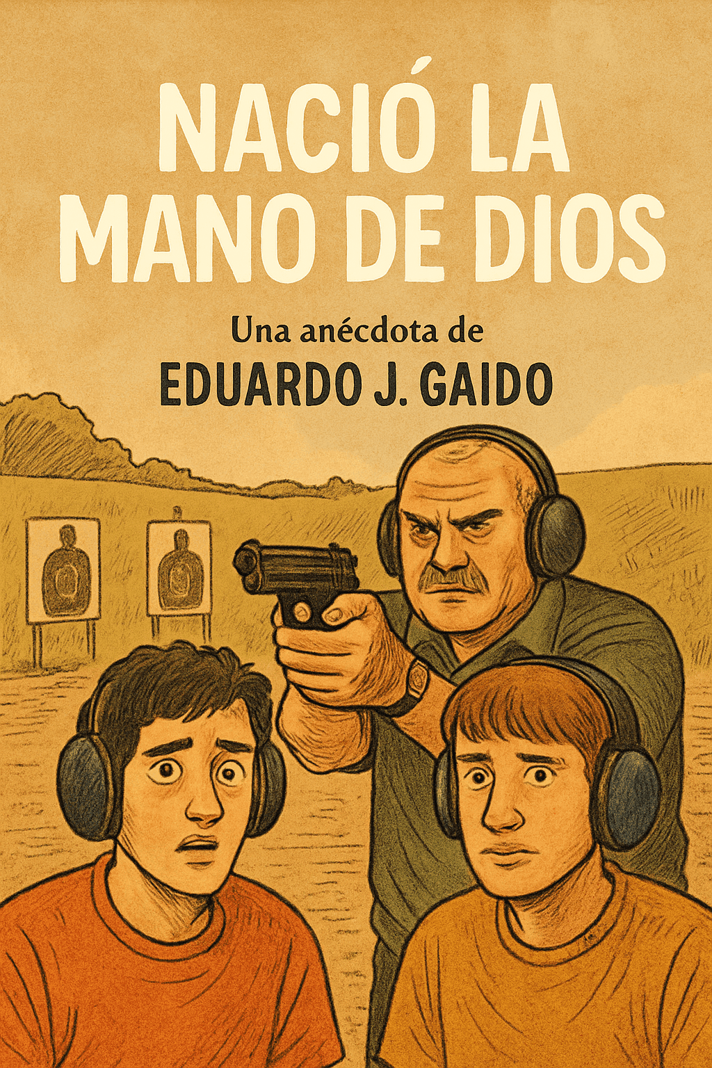 Afiche de Nació la mano de dios
