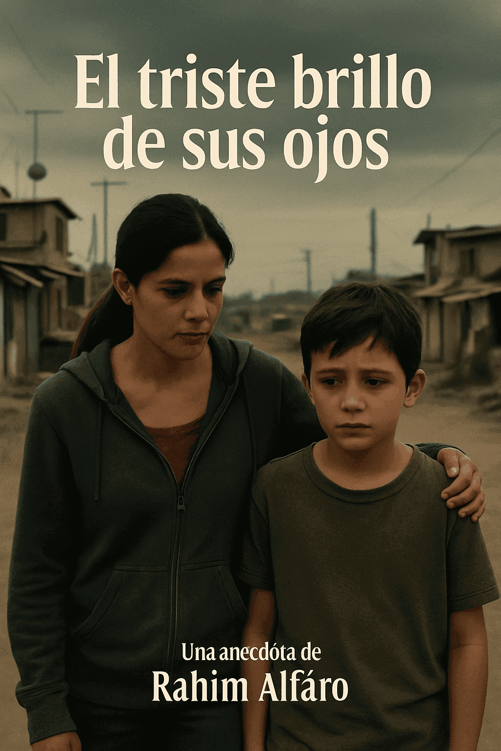 Afiche de El triste brillo de sus ojos.
