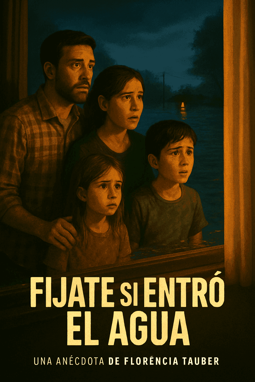 Afiche de Fijate si entró el agua